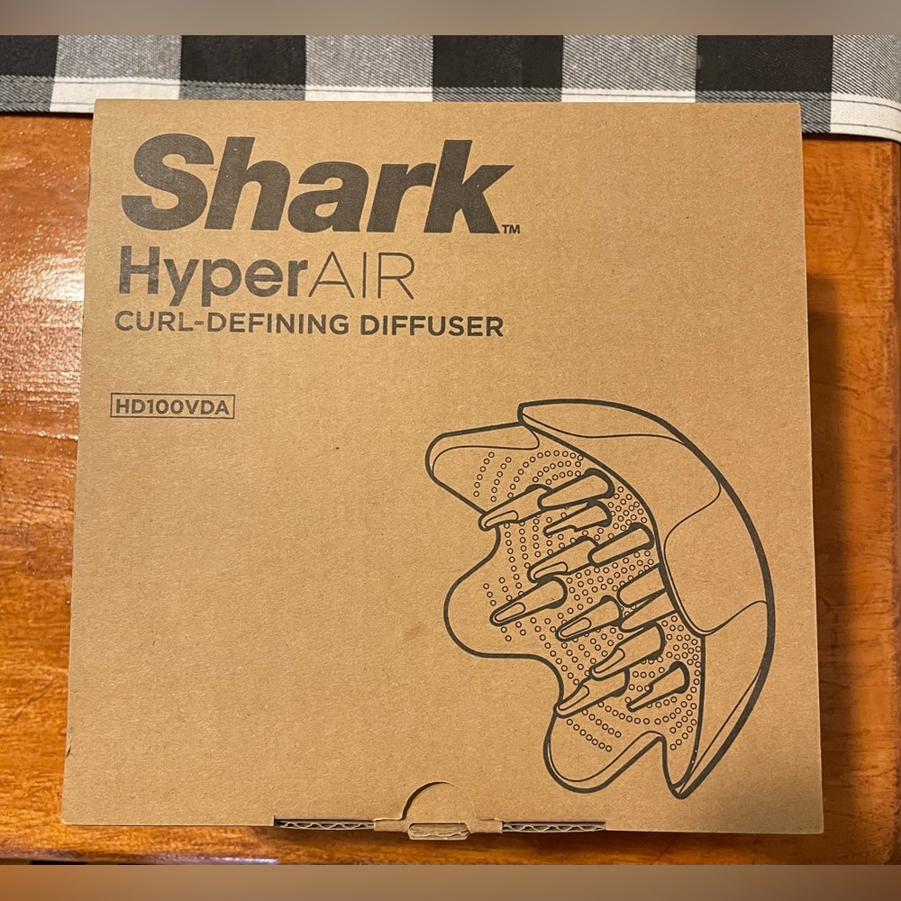 BRAND NEW NEVER USED Shark Hyper Air IQ Curl-Defining Diffuser ATTACHMENT ONLY